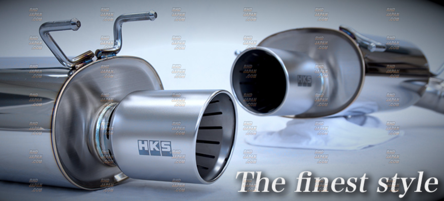 HKS Super Turbo Muffler Urban Matte Edition Exhaust System - BNR32